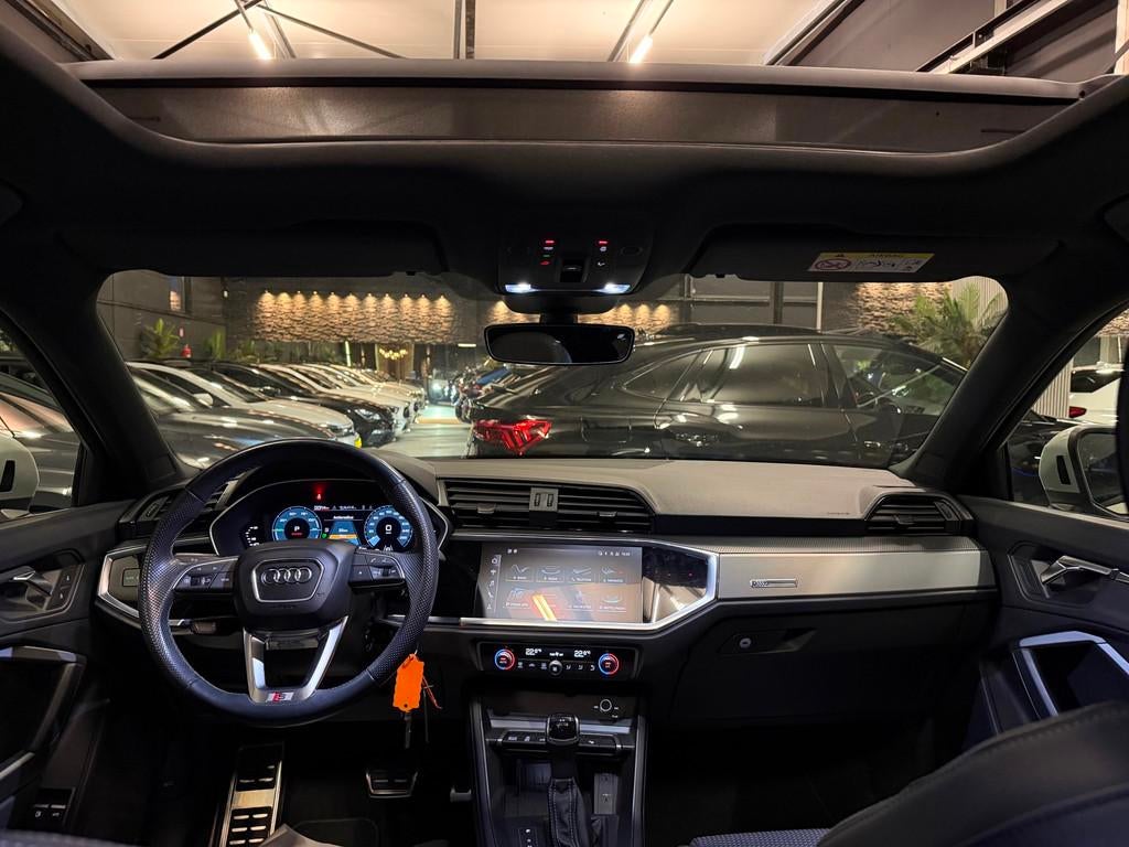 Audi Q3 Sportback 45 TFSI e 3X S-LINE|PANO|BOMVOL!, Auto's, Audi, Gebruikt, Euro 6, 150 pk, Hybride Elektrisch/Benzine