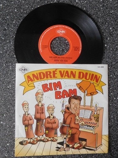 André van Duin - bim bam & als je huilt (vanaf € 1,50), Ophalen of Verzenden, Zo goed als nieuw, 7 inch, Feestmuziek