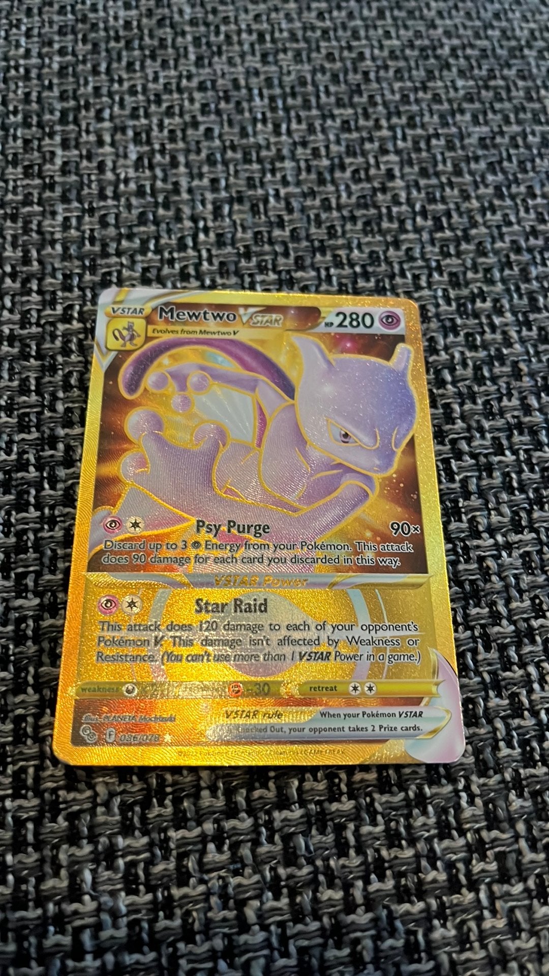 Mewtwo Psy Purge 280 086/078, Hobby en Vrije tijd, Verzamelkaartspellen | Pokémon, Ophalen, Nieuw, Losse kaart