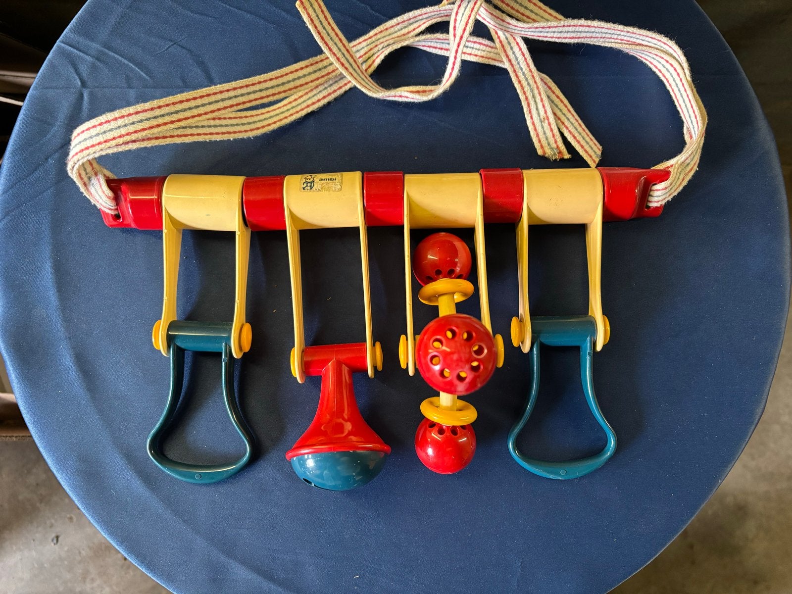 Vintage box trapeze / babygym, Ophalen of Verzenden, Gebruikt, Babygym