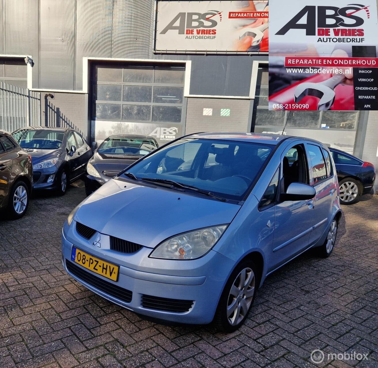 Mitsubishi Colt 1.3 Instyle AIRCO APK OKT 2027, Auto's, Gebruikt, 31 €/maand, Blauw, Colt