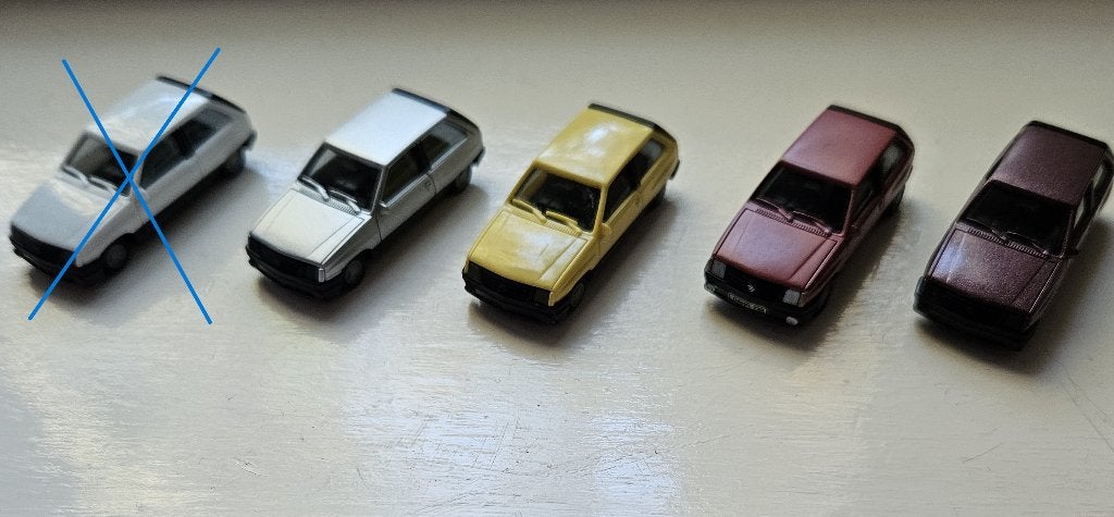 1:87 Opel Corsa A GSi DIV kleuren Herpa €4 / st, Verzenden, Zo goed als nieuw, Auto, Herpa