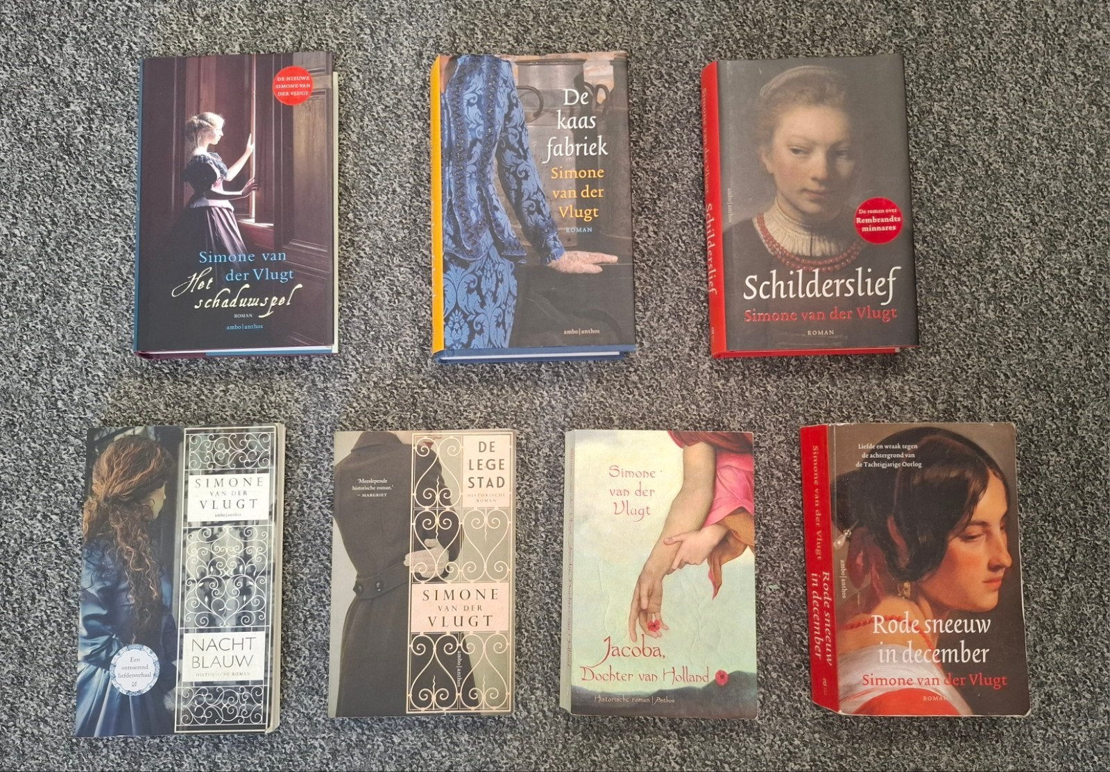 Boeken Simone van der Vlugt - historische romans, Boeken, Ophalen of Verzenden, Gelezen