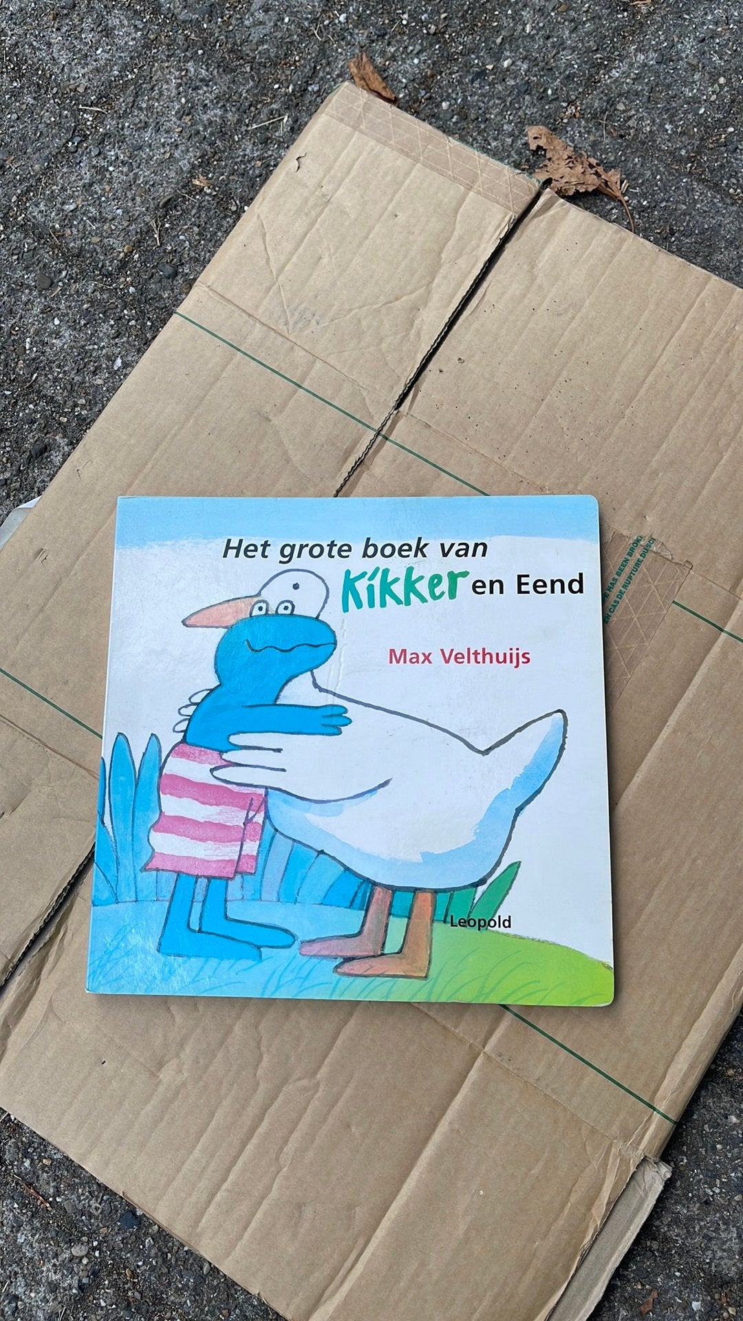 Max Velthuijs Het grote boek van kikker en eend, Ophalen, Zo goed als nieuw, 3 tot 4 jaar