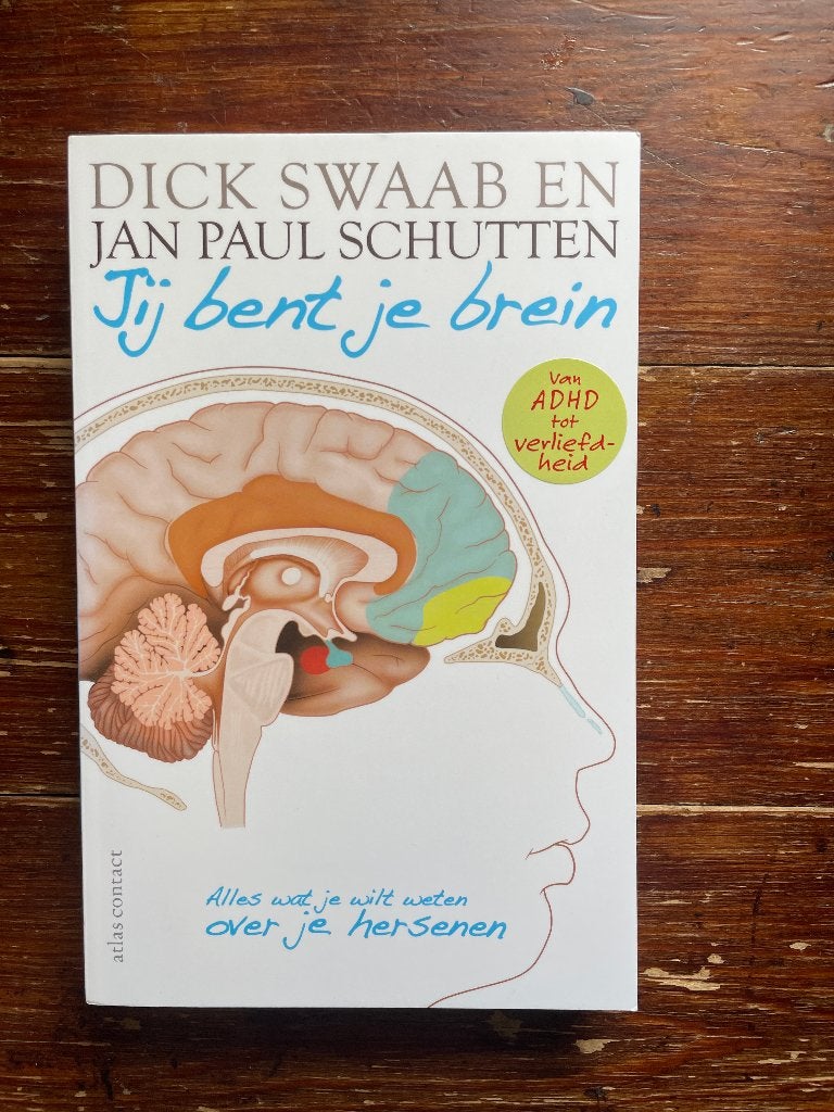 Dick Swaab Jij bent je brein 2013 nieuw, Sociale psychologie, Nieuw, Ophalen of Verzenden, Dick Swaab en Jan Paul Schutten