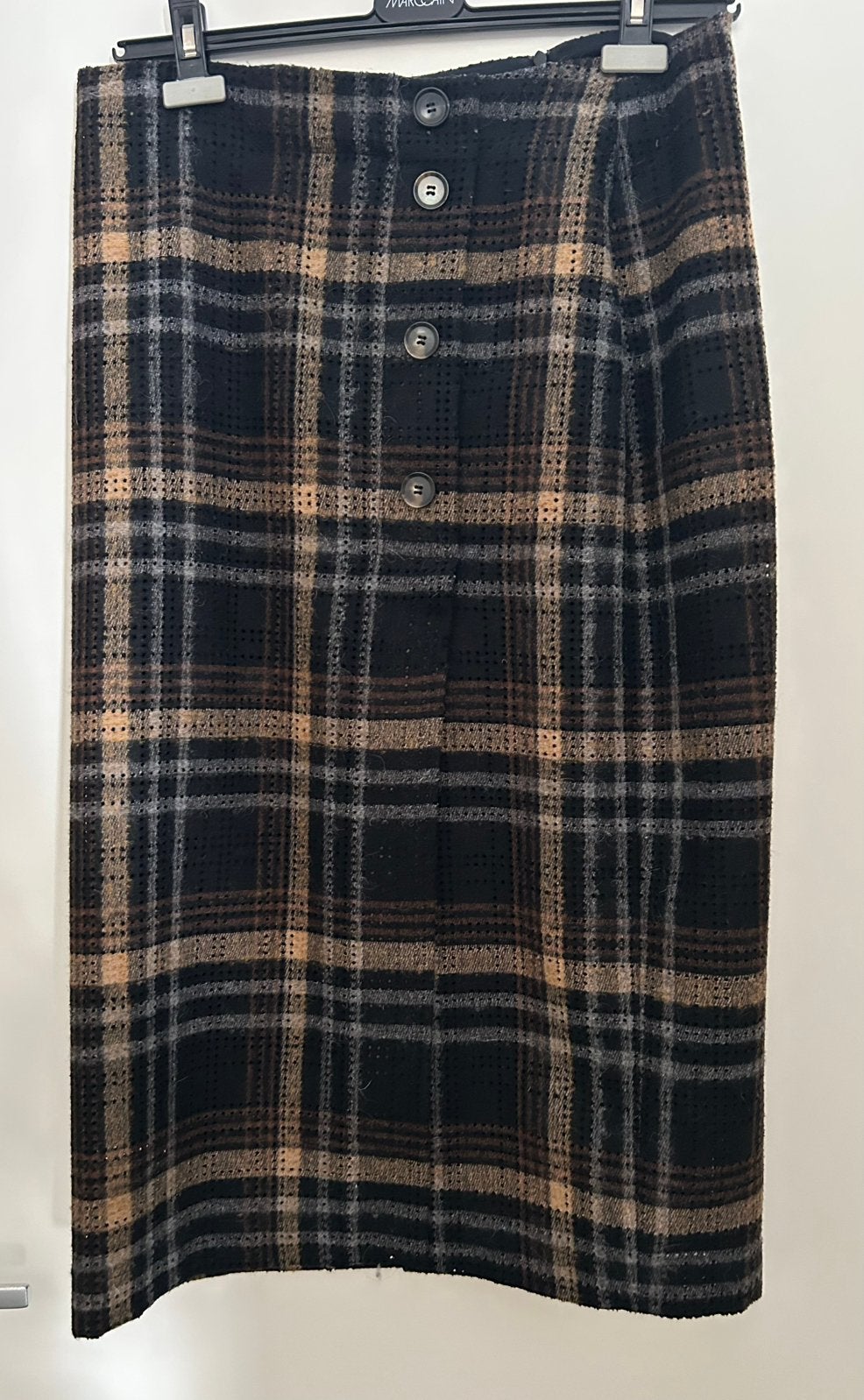 Annette Görtz wollen geruite rok cosmo maat 40 nieuwstaat, Kleding | Dames, Maat 38/40 (M), Meerkleurig, Ophalen of Verzenden