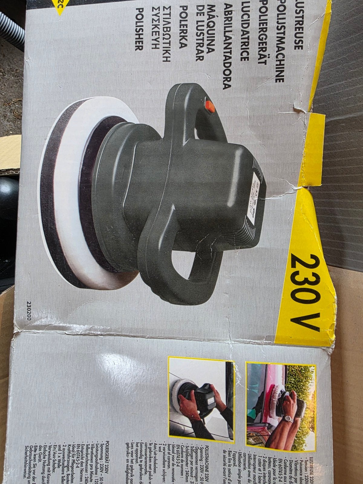 Polijstmachine 120W - Ideaal voor auto en meer, Ophalen