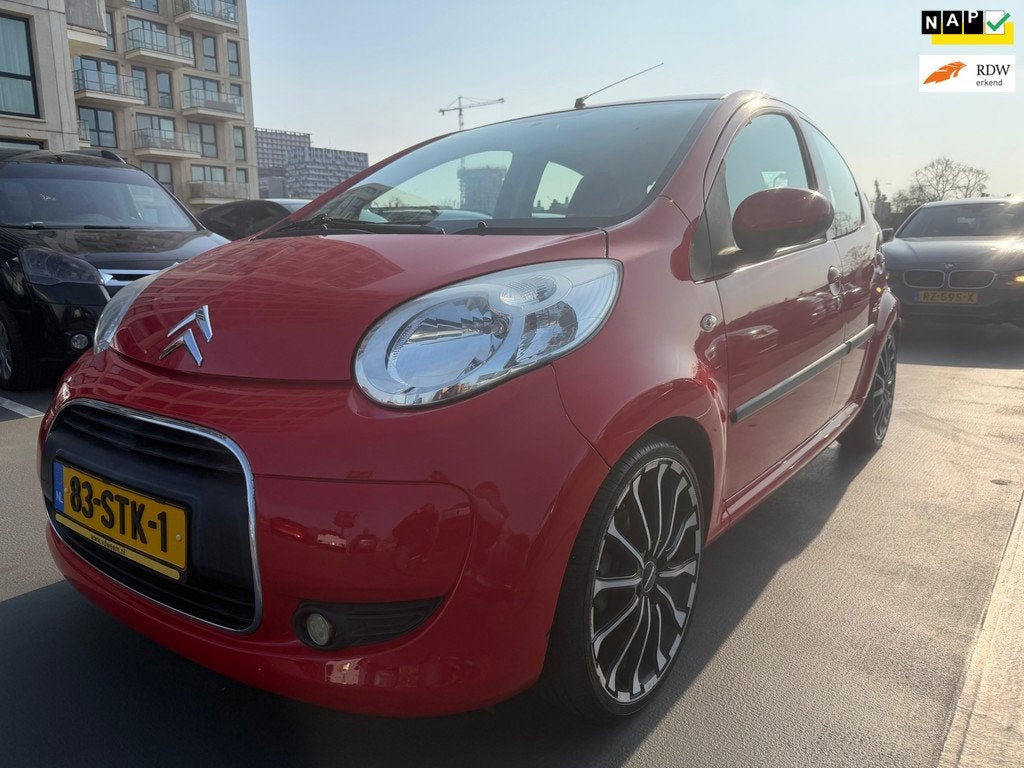 Citroen C1 1.0-12V Selection Airco Navi 17" Sports Velgen Du, Voorwielaandrijving, Euro 5, Gebruikt, 4 stoelen