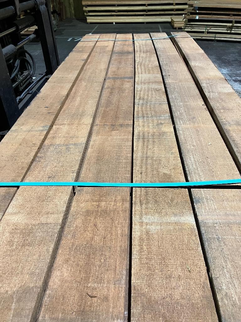 Hardhout-Louro Gamela-planken-terrasdelen-vlonder-26x152mm, Ophalen, Planken, Nieuw, Hardhout
