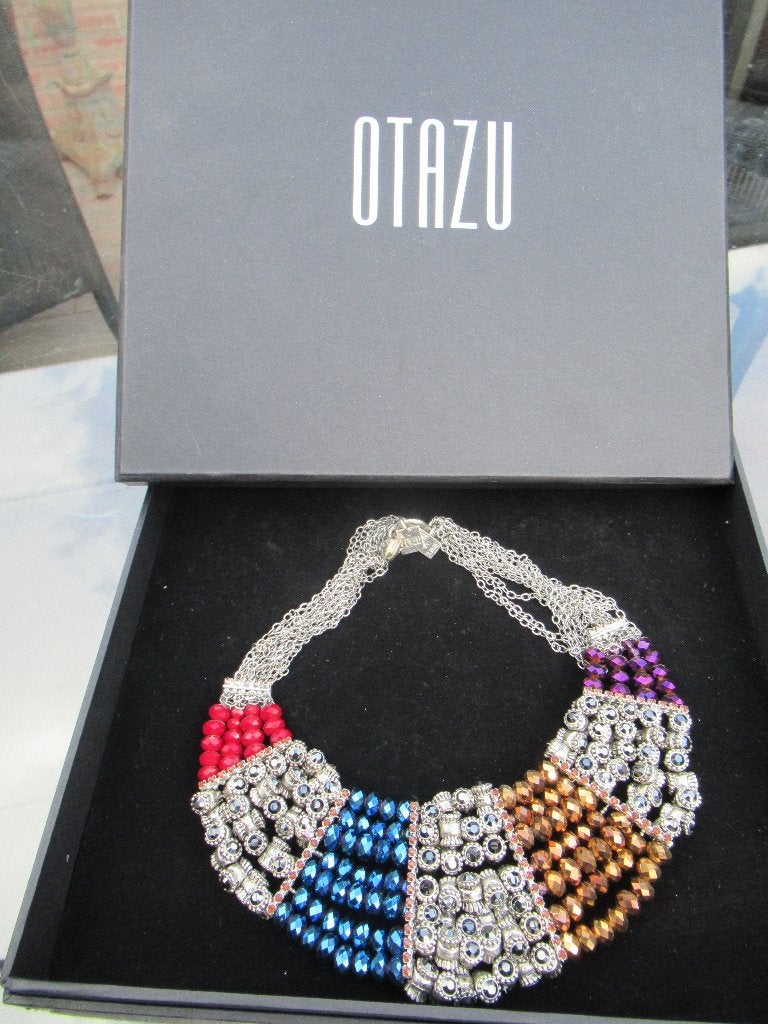 OTAZU Ketting nieuw in org. dos kleurig € 150, Sieraden, Tassen en Uiterlijk, Kettingen, Ophalen of Verzenden, Nieuw, Overige kleuren