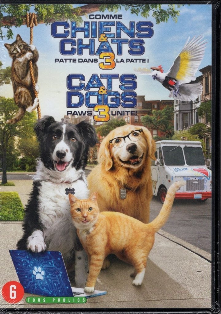 Cats & Dogs 3 - Nieuw in Seal - DVD - Nederlandse Uitgave, Vanaf 6 jaar, Verzenden, Nieuw in verpakking