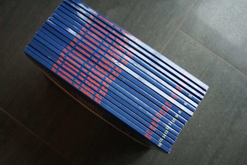 De AVONTUREN van KAPITEIN ROB.... Deel 1 t/m 16, Boeken, Meerdere stripboeken, Ophalen of Verzenden, Zo goed als nieuw, Kapitein Rob