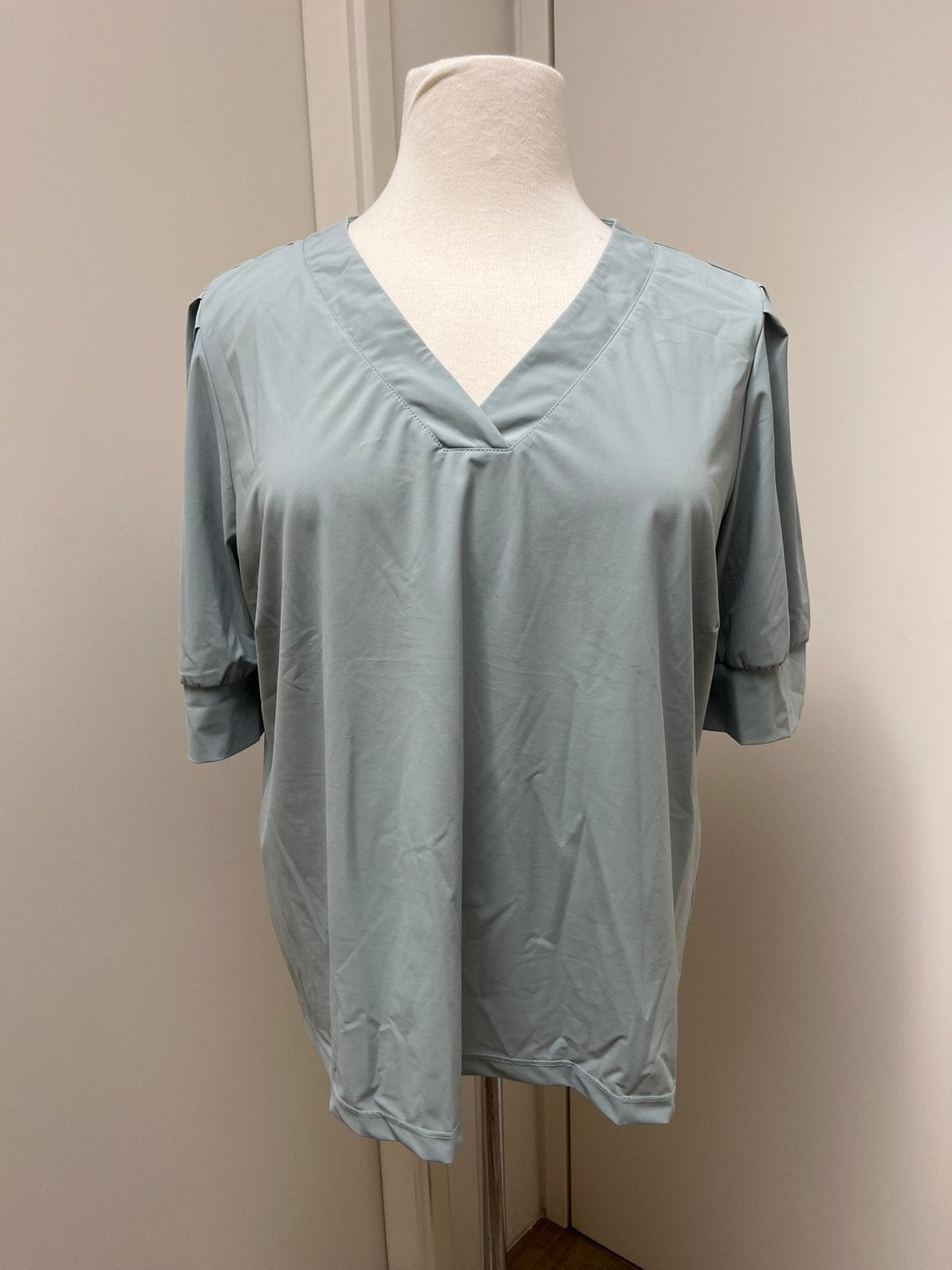 Human Nature Trikala travelshirt aqua XXL., Blauw, Maat 46/48 (XL) of groter, Ophalen of Verzenden, Zo goed als nieuw