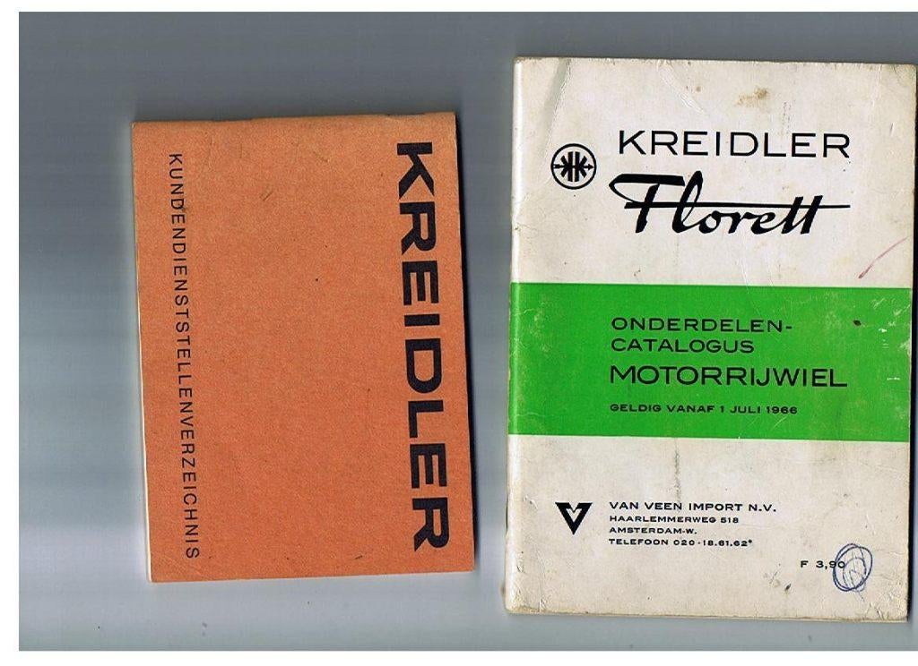 diverse kreidler bromfiets en motorboeken, Ophalen of Verzenden