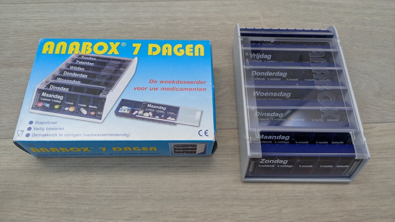 Anabox medicijnbox voor een week, Ophalen of Verzenden, Nieuw