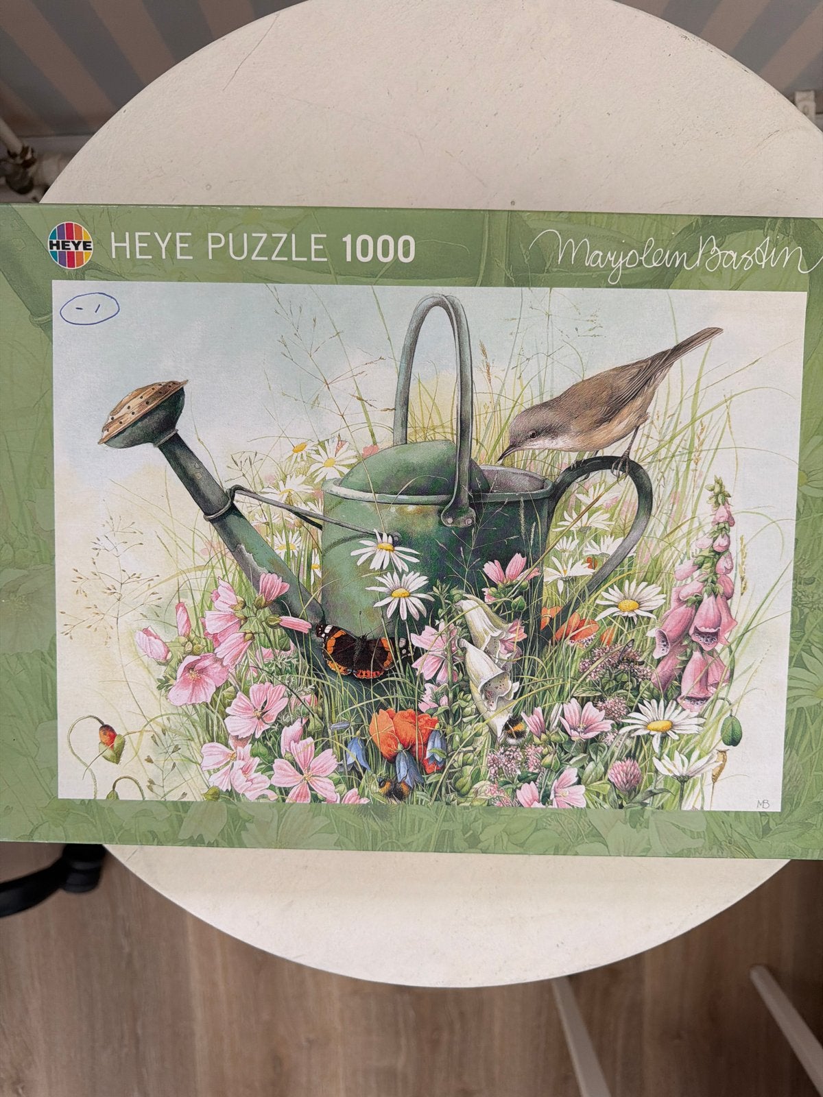 Heye Puzzel 1000 stukjes Marjolein Bastin - Mist 1 stukje, Ophalen of Verzenden, 500 t/m 1500 stukjes, Gebruikt, Legpuzzel