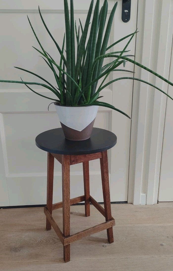 Vintage Plantentafeltje Bijzettafeltje tafeltje Art Deco, Antiek en Kunst, Antiek | Meubels | Tafels, Ophalen of Verzenden