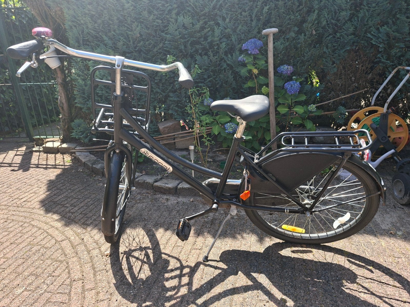 Zwarte Popal fiets 24 inch, Ophalen, Gebruikt, 24 inch, Popal