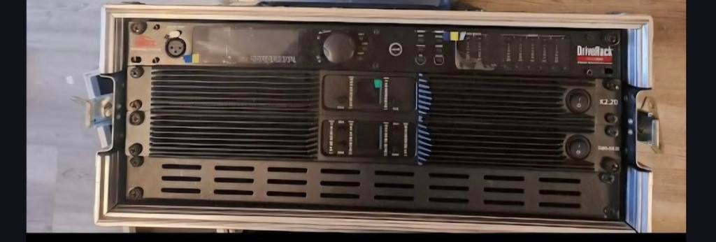 Compleet versterker rack met DBX DriveRack VENU360, Ophalen, Zo goed als nieuw, 1000 watt of meer, P.A.
