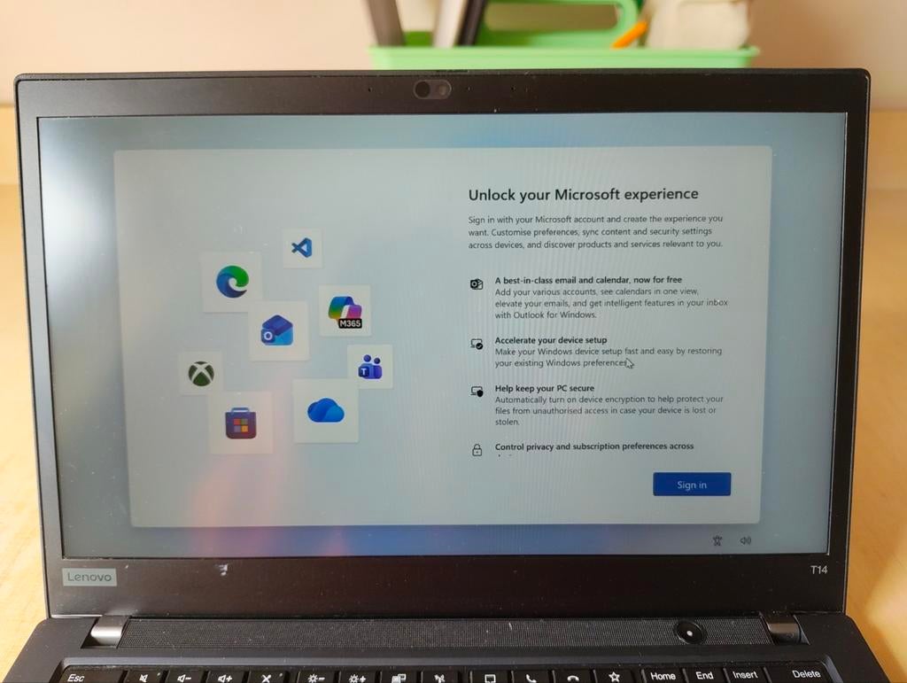Lenovo ThinkPad T14 Gen1 i5-10210U 16GB RAM 256GB SSD, Computers en Software, Ophalen of Verzenden, 14 inch, 2 tot 3 Ghz, SSD