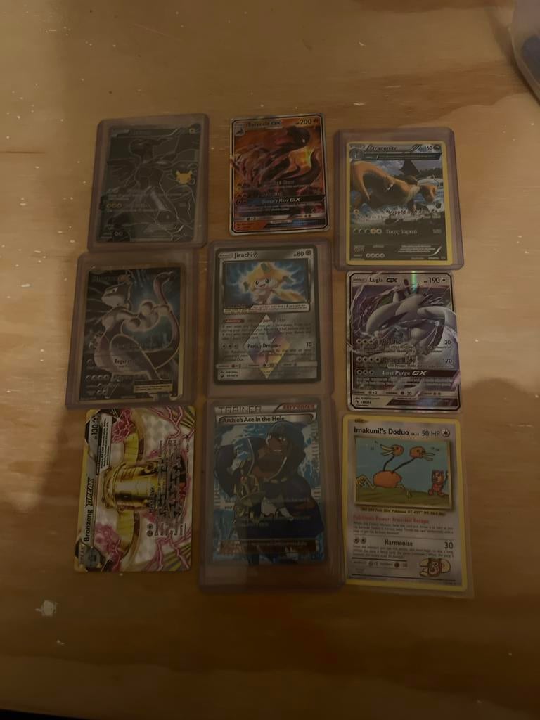 Pokémon Kaarten Collectie - Diverse GX, V, en Holo Rares, Ophalen of Verzenden, Gebruikt, Meerdere kaarten, Foil