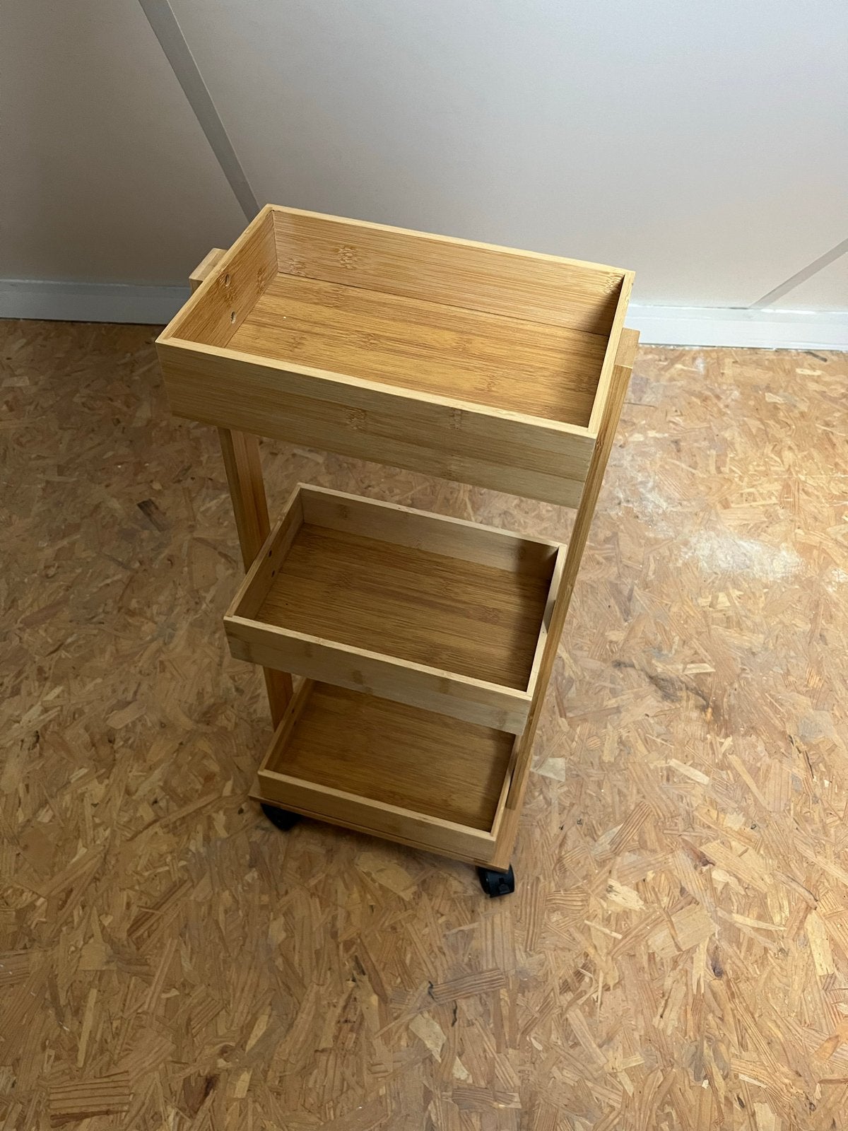 Handig Kastje/Opbergrekje van Bamboe - 70x19 cm, Ophalen, Zo goed als nieuw