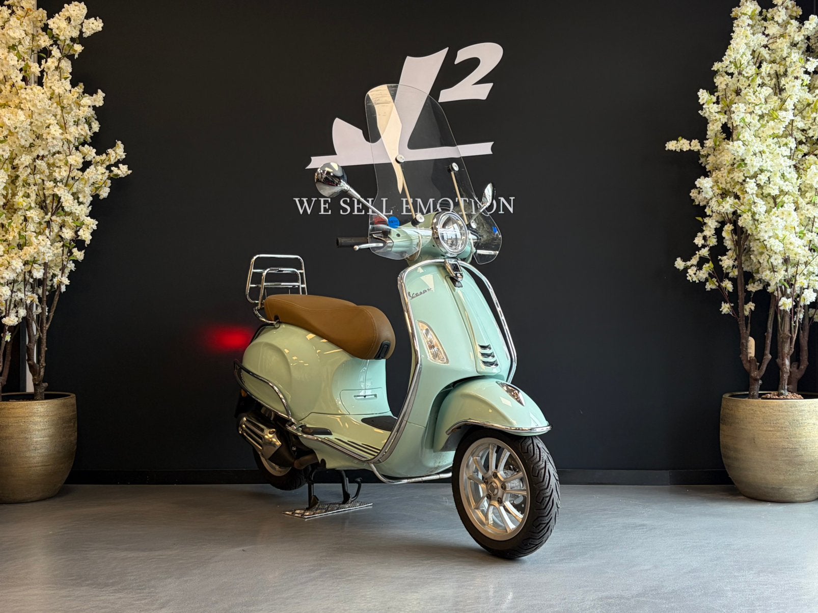 Vespa Primavera | Verde | 2023 | 5531 km | 1 eig, Fietsen en Brommers, Brommers | Vespa, Gebruikt, Overige modellen, ., Maximaal 45 km/u