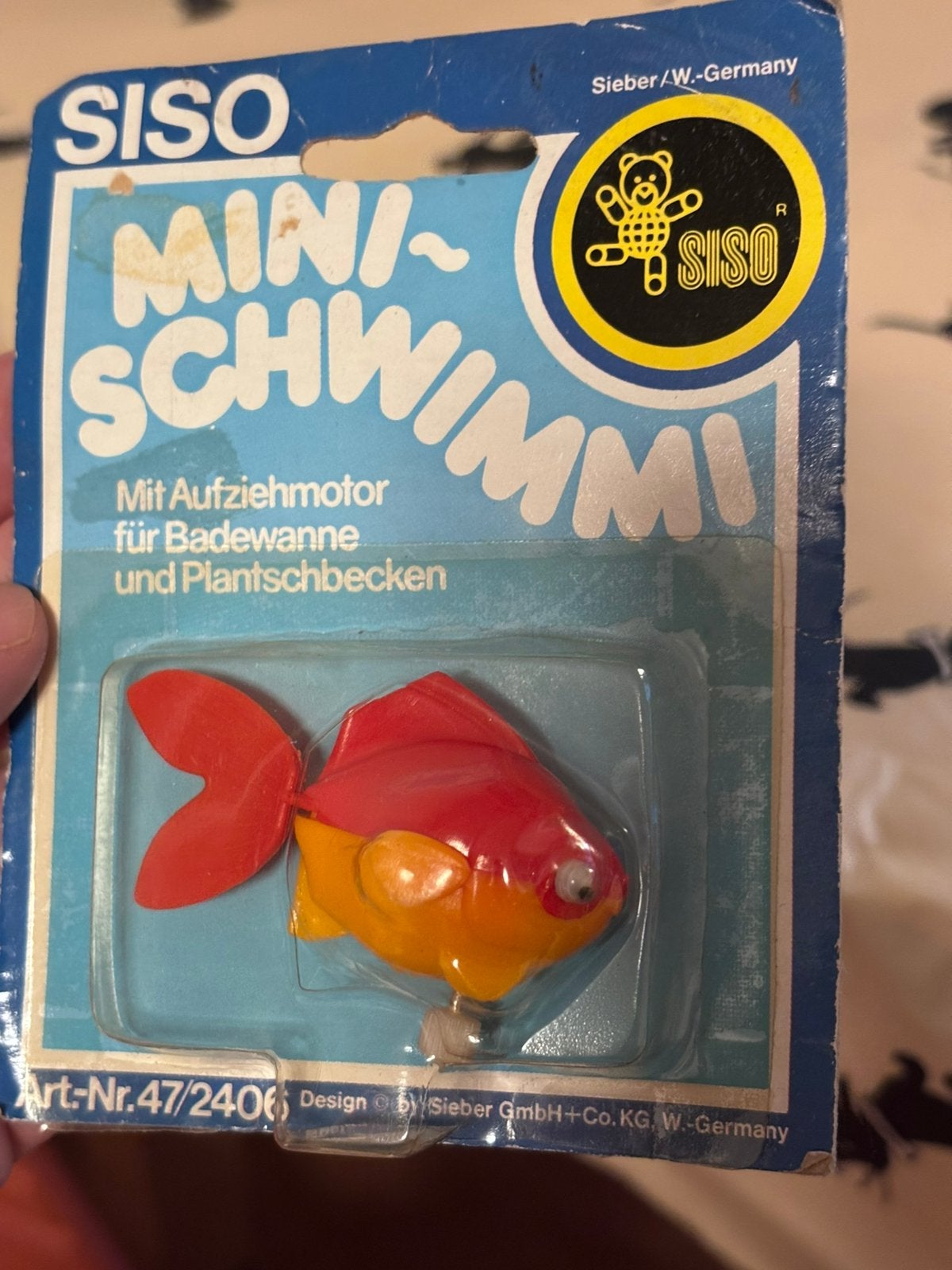 SISO Mini Schwimmi Sieber W-Germany in originele verpakking, Ophalen of Verzenden, Nieuw