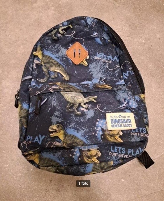 kinder rugtas,kinder rugzak, dino's,schooltas,gymtas, Ophalen of Verzenden, Gebruikt