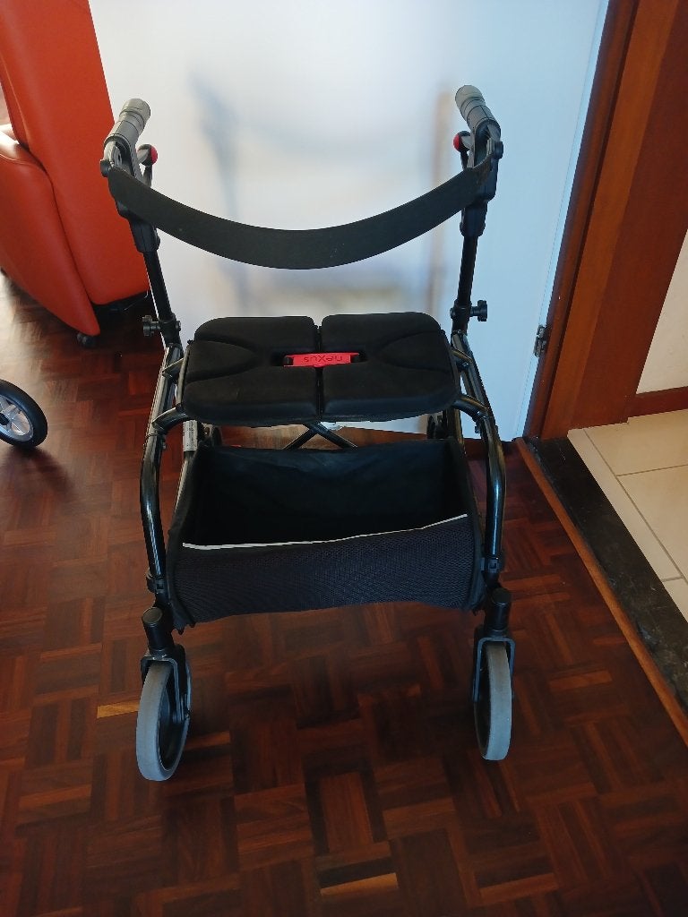 rollator, Ophalen, Opvouwbaar, Gebruikt
