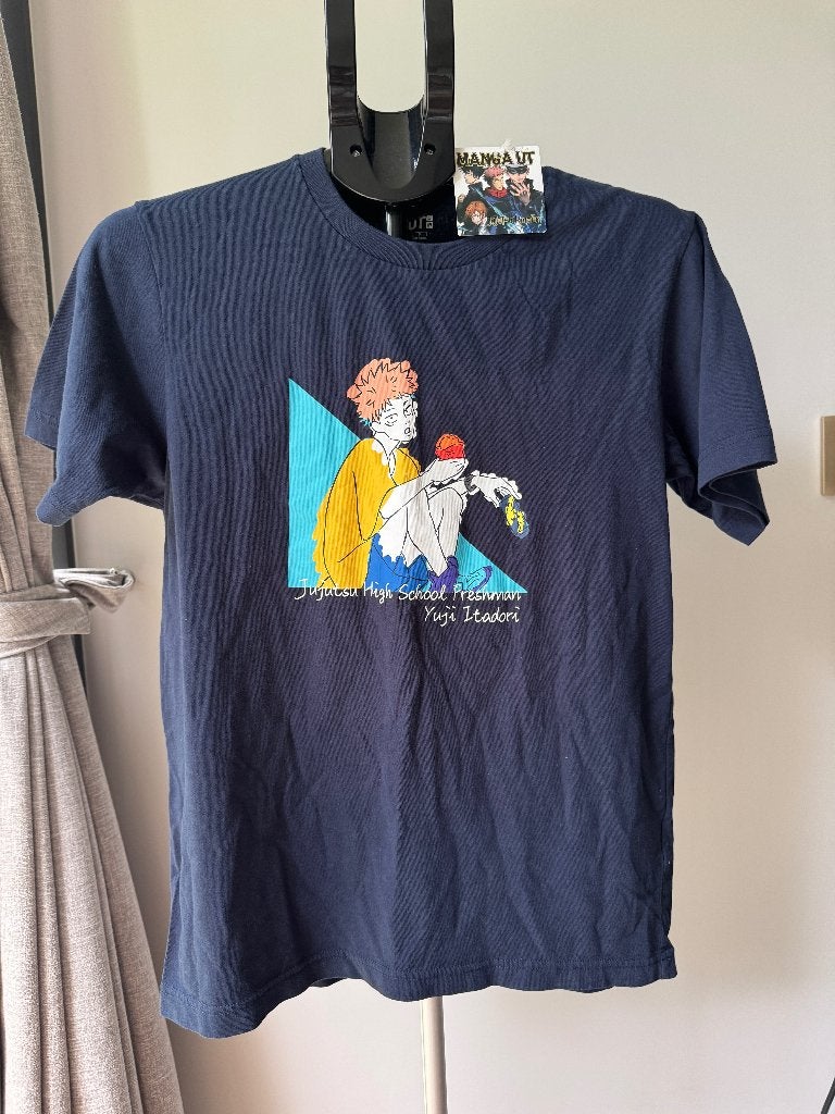 Uniqlo Jujutsu Kaisen Yuji Itadori T-shirt - Nieuw met kaa, Eén stripboek, Ophalen of Verzenden, Nieuw