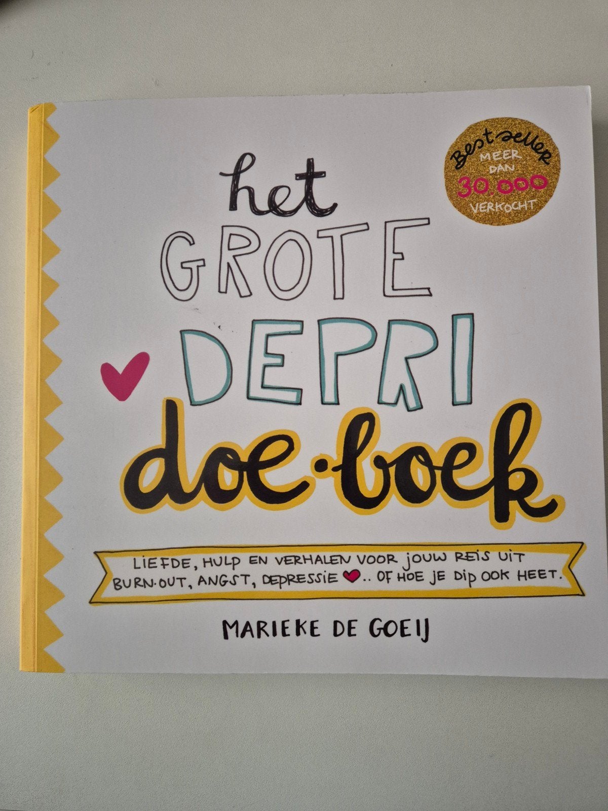 Het Grote Depri Doe-Boek - Marieke de Goeij, Ophalen of Verzenden, Nieuw, Marieke de Goeij