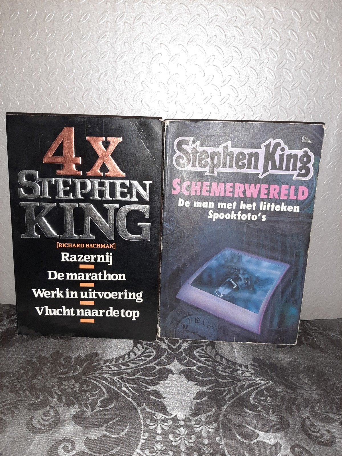 Stephen King Boeken: 4x Stephen King & Schemerwereld, Ophalen of Verzenden, Gelezen, Stephen King, Nederland
