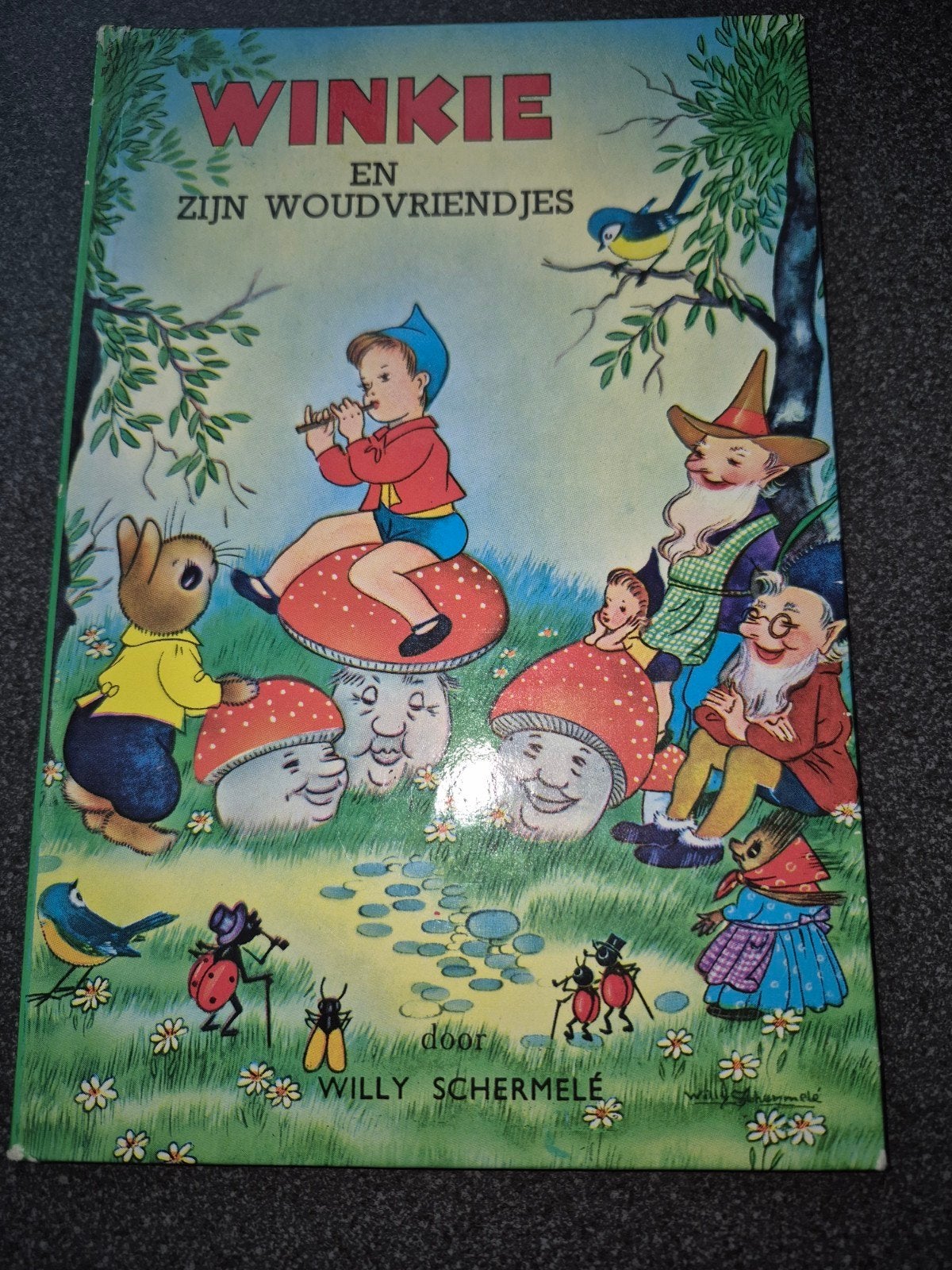 Winkie en zijn Woudvriendjes - Willy Schermelé, Ophalen of Verzenden, Gelezen, Willy Schermelé, Sprookjes