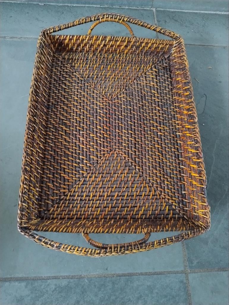 Dienblad Flamant ,handgemaakt van rotan, Myanmar, Ophalen of Verzenden, Zo goed als nieuw, Maat 46/48 (XL) of groter, Onder de knie