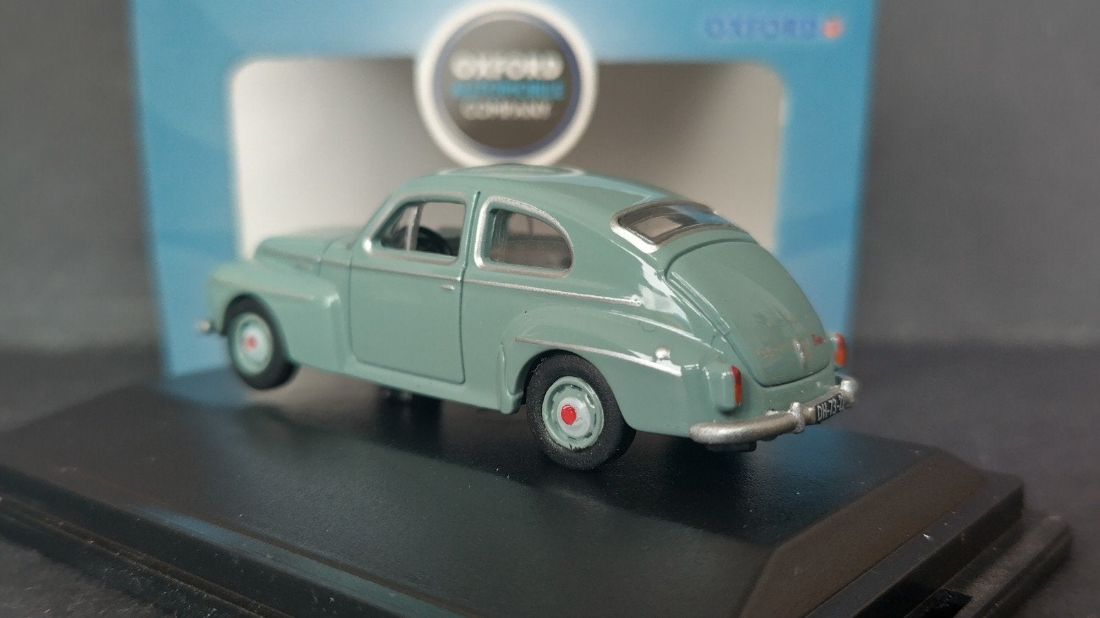 Volvo 544 1:76 Oxford Diecast Pol, Hobby en Vrije tijd, Auto, Uk, Ophalen of Verzenden, Oxford Diecast