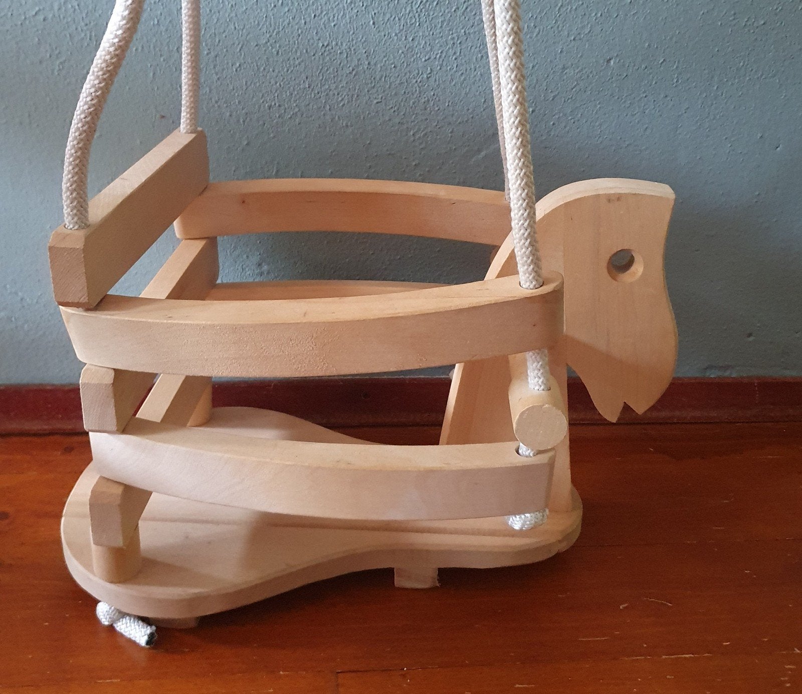 Playwood schommel paard voor peuters, Ophalen, Zo goed als nieuw