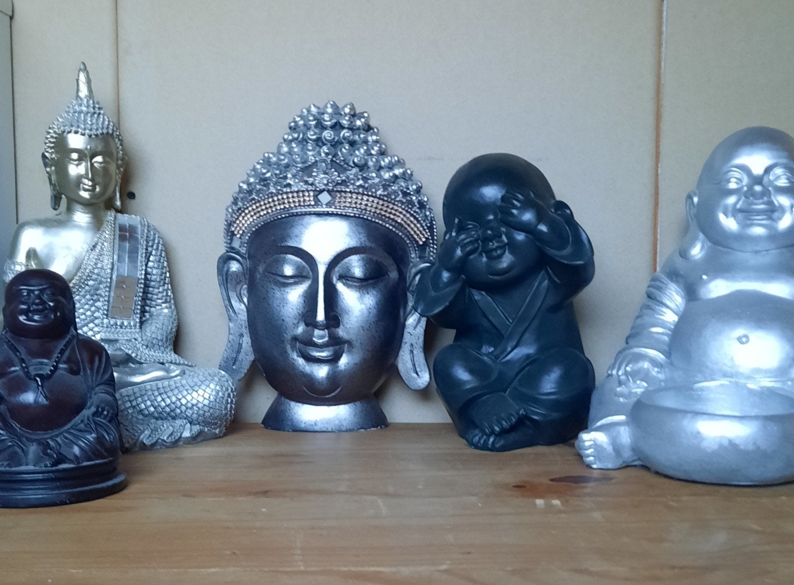 Boeddha set 5 stuks, Ophalen
