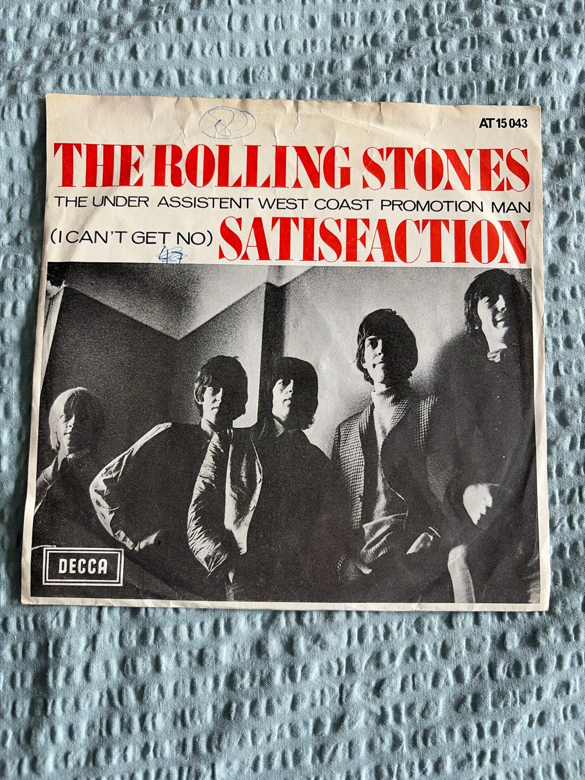The Rolling Stones - (I Can't Get No) Satisfaction (Single), Gebruikt, 7 inch, Ophalen of Verzenden, EP
