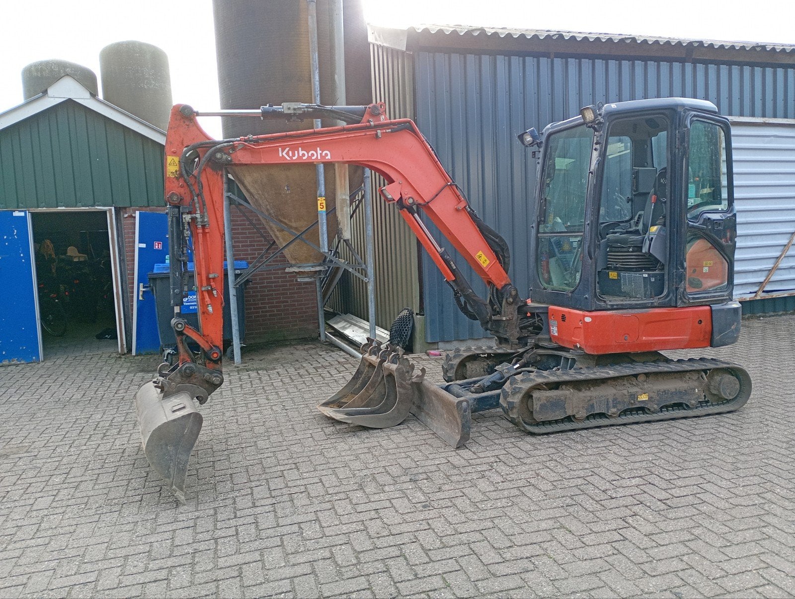 Kubota kx37-4, Ophalen of Verzenden