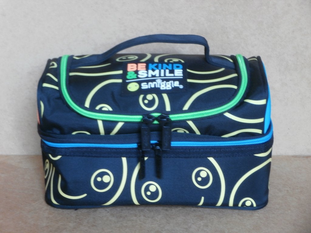 Smiggle koeltasje lunchbox koeltas 2 compartimenten lunchtas, Ophalen of Verzenden, Zo goed als nieuw