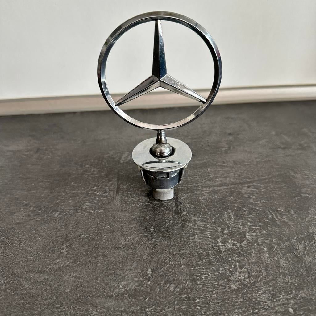 Mercedes-Benz Ster Motorkap Ornament, Auto-onderdelen, Ophalen of Verzenden, Gebruikt, Mercedes-Benz