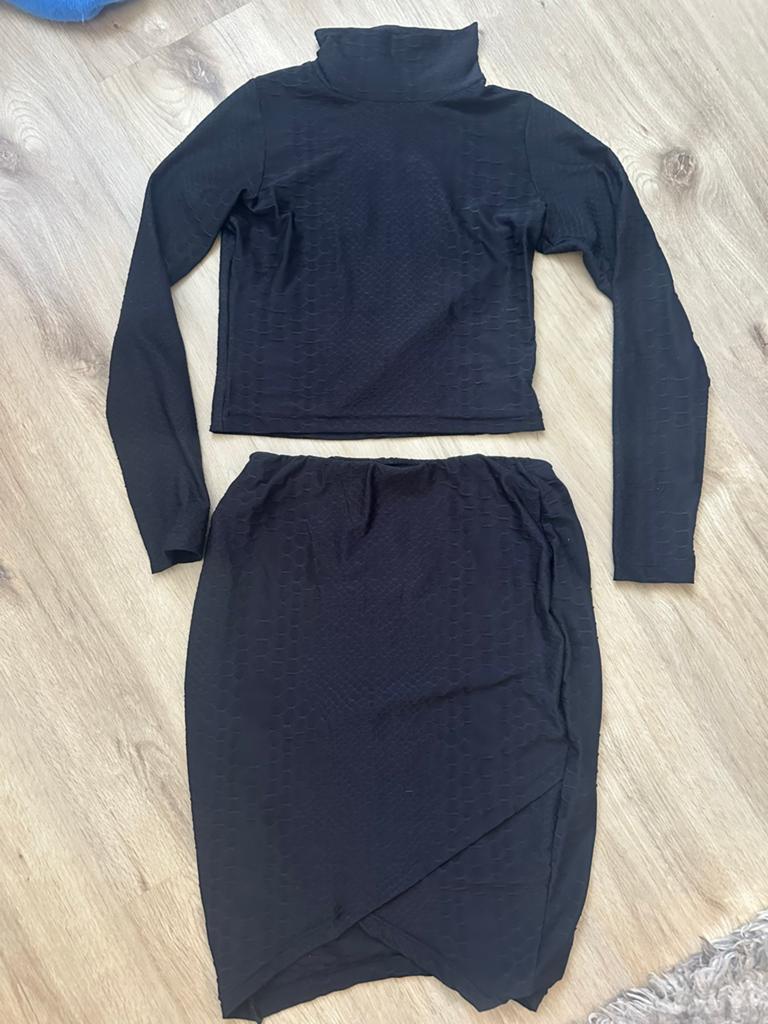 Zwarte set LA sisters, Kleding | Dames, Zwart, Ophalen of Verzenden, Knielengte, Maat 34 (XS) of kleiner