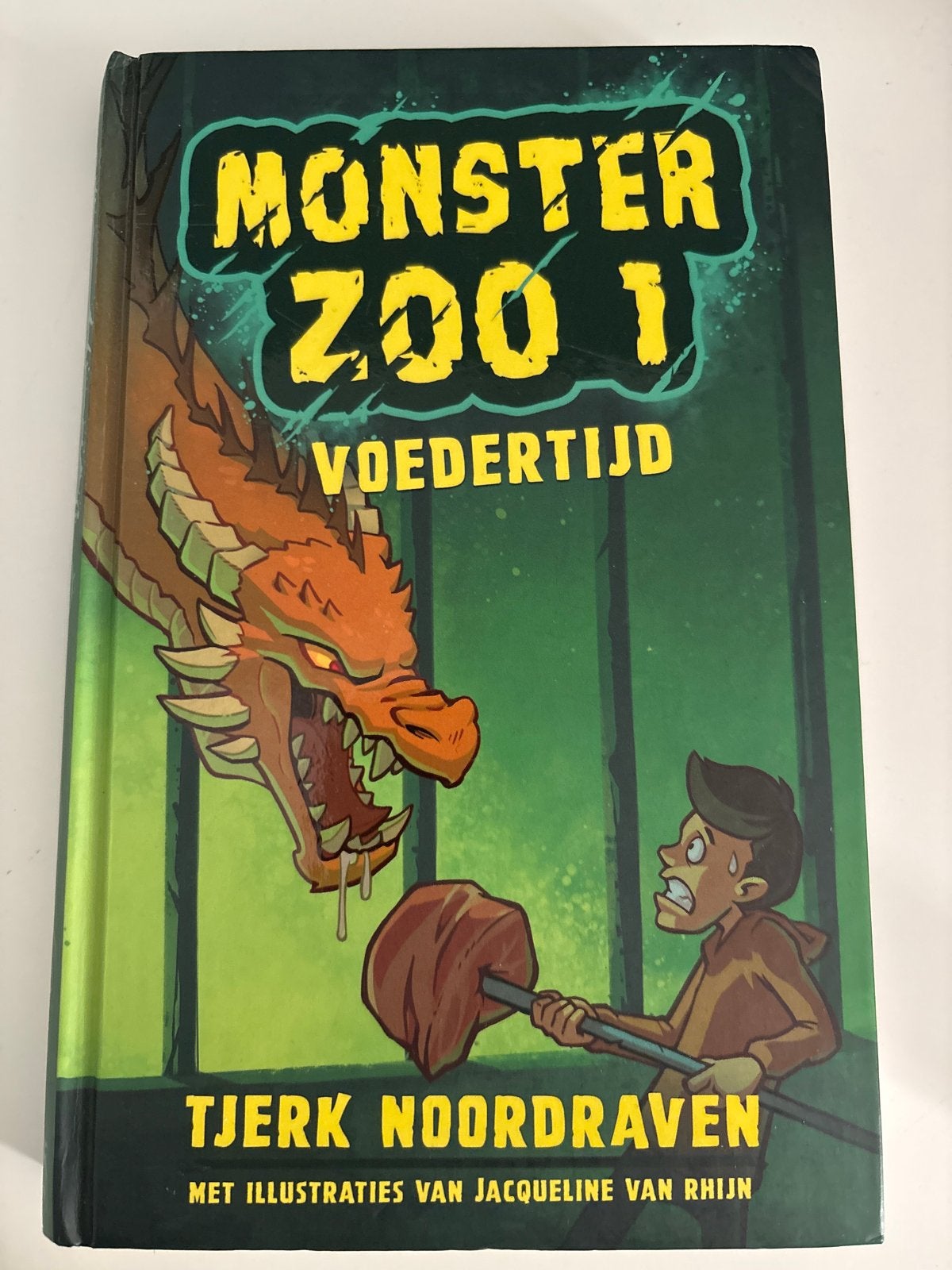 Monster Zoo 1: Voedertijd - Tjerk Noordraven, Boeken, Verzenden, Zo goed als nieuw, Fictie