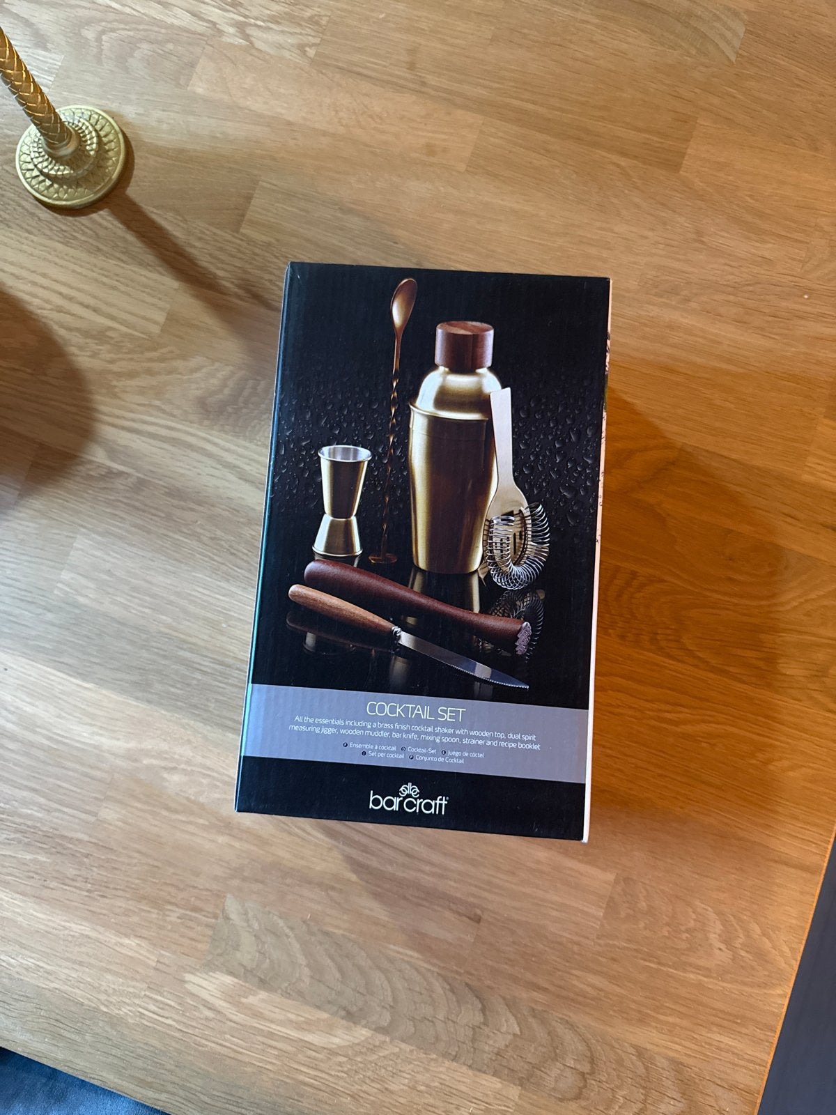 BarCraft Cocktail Set - Complete Cocktail Maakset, Overige typen, Nieuw, Ophalen of Verzenden, Metaal