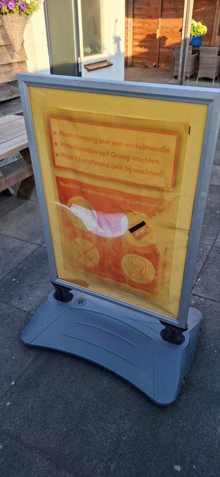 Stoepbord, Diversen, Ophalen, Krijtbord