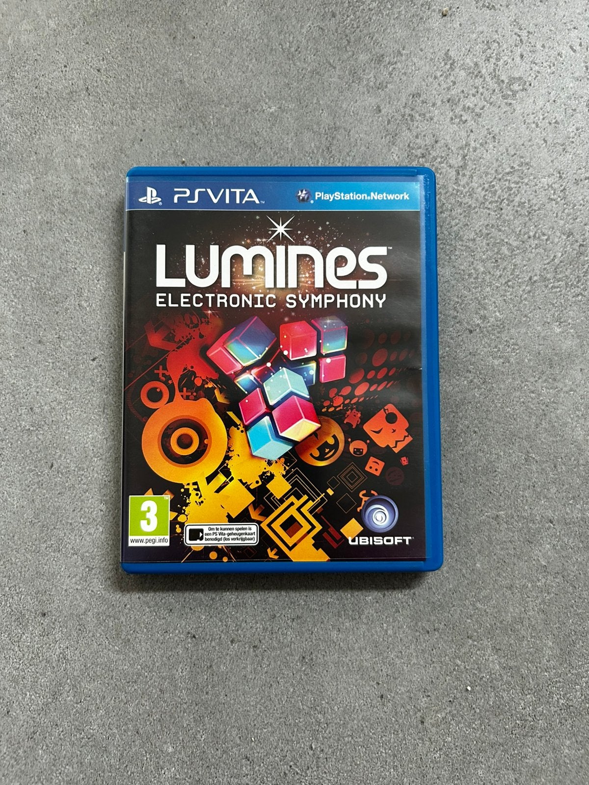 Lumines: Electronic Symphony - PS Vita - Sony - Retro Gaming, Puzzel en Educatief, Ophalen of Verzenden, Zo goed als nieuw, 3 spelers of meer