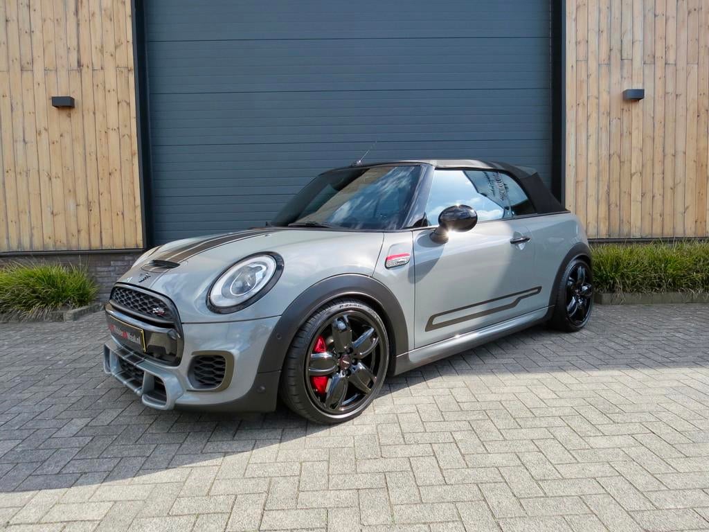 Mini Cabrio 2.0 John Cooper Works*Automaat *231 PK *Uniek, Gebruikt, 4 cilinders, Cabriolet, 4 stoelen
