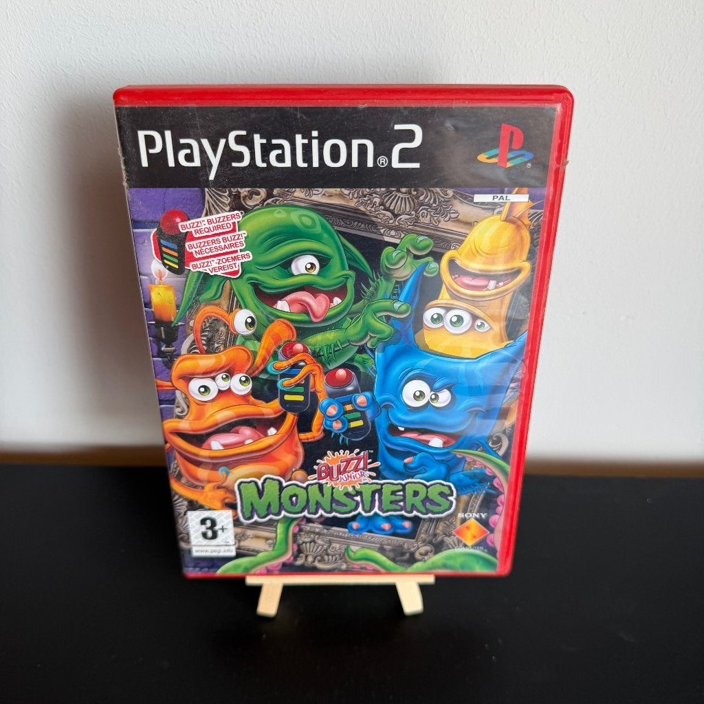 ️ Te Koop: Buzz! Junior – Monsters PlayStation 2, Gebruikt, Eén computer, Ophalen of Verzenden, Sport