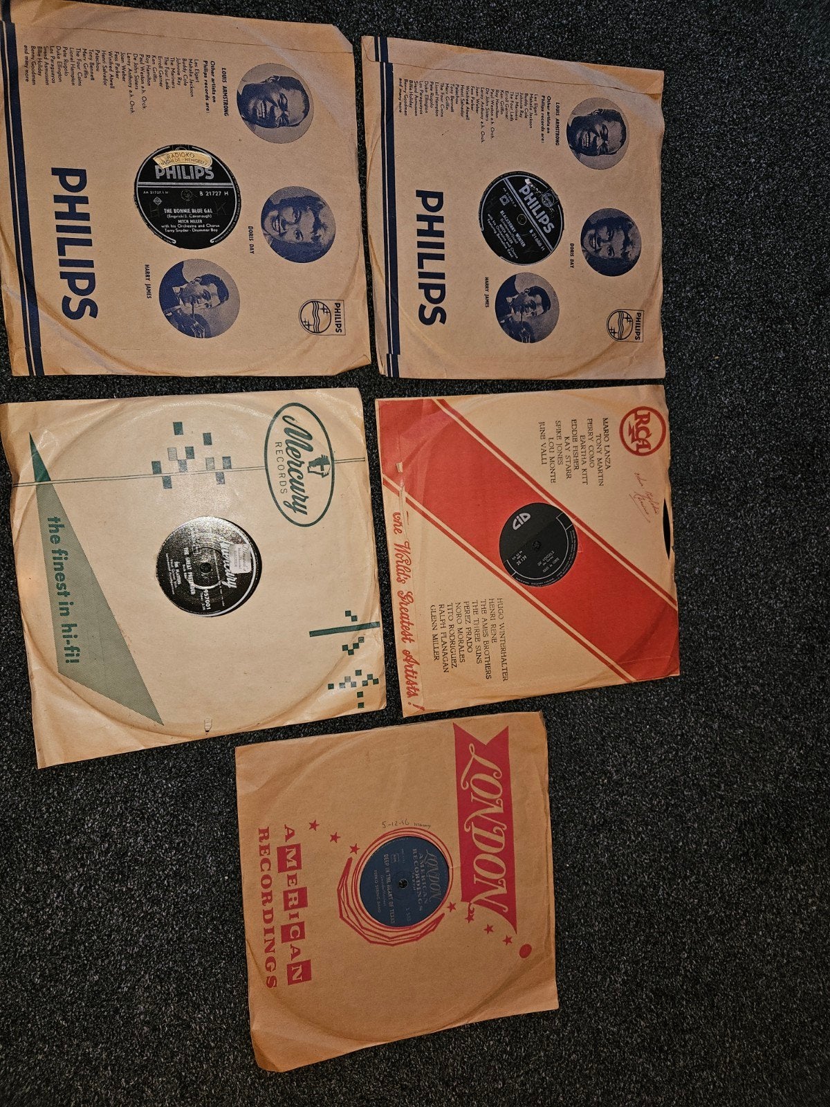 Vintage LP's - 5 stuks, LP, Gebruikt, Overige genres, Ophalen of Verzenden